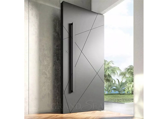 Black Pivot Front Door Material and Technology Analysis